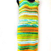 Одежда handmade. Livemaster - original item Tank dress with crazy colors. Handmade.