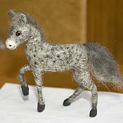 Куклы и игрушки handmade. Livemaster - original item Felted toy. The foal. Handmade.