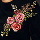 Elegant jacket with embroidery ' Velvet temptation', Pullover Sweaters, Vinnitsa,  Фото №1