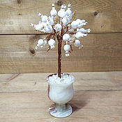 Цветы и флористика handmade. Livemaster - original item Mother-of-pearl tree 