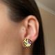 Винтаж: Винтажные серьги Avon аврора бореалис. Серьги винтажные. Vintage.trinket. Ярмарка Мастеров.  Фото №6