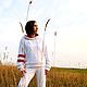White knit suit, Tracksuits, Permian,  Фото №1
