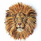 Украшения handmade. Livemaster - original item Author`s Lion brooch. Handmade.
