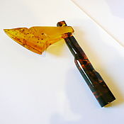 Для дома и интерьера handmade. Livemaster - original item Amber battle axe Su-15. Handmade.