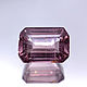 Циркон розовый октагон 2.56 ct. Танзания + гемм. заключение, Кристаллы, Красноярск,  Фото №1