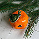 Tangerine-souvenir. ceramic handmade. Christmas decorations. JaneCeramics. My Livemaster. Фото №5