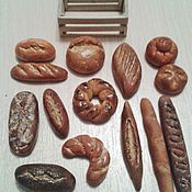 Куклы и игрушки handmade. Livemaster - original item Bread Loaves of Bread for Dollhouse miniature Food for dolls. Handmade.