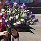 Букеты из Кампанулы, колокольчики  Упаковка бесплатно. Букеты. DARK FLORIST Флористика Декор ЦВЕТЫ. Интернет-магазин Ярмарка Мастеров.  Фото №2