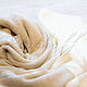Кашемировый  итальянский  шарф из ткани Chanel Luxury. Шарфы. Platkoff. Интернет-магазин Ярмарка Мастеров.  Фото №2