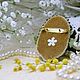 Брошь Мимоза в винтажном стиле. Брошь-булавка. Ольга Русакова RusakovaJewellery. Ярмарка Мастеров.  Фото №5
