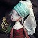 Девушка с жемчужной сережкой), Будуарная кукла, Голицыно,  Фото №1