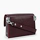 Заказать Женская кожаная сумка Divalli A004 burgundy grain. Divalli. Ярмарка Мастеров. . Классическая сумка Фото №3