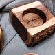 Подсвечники древесные. Подсвечники. Анна Гринева. Ярмарка Мастеров.  Фото №5