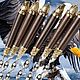 Eagle Skewers, Wooden Handle Wenge Skewers. Skewers. The Gift Oasis. Online shopping on My Livemaster.  Фото №2