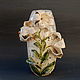 'Lilies in the rain'.Porcelain vase, Vases, Moscow,  Фото №1