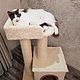 A small house for cats. Custom made to size. Scratching Post. Workshop for dogs and cats. Online shopping on My Livemaster.  Фото №2