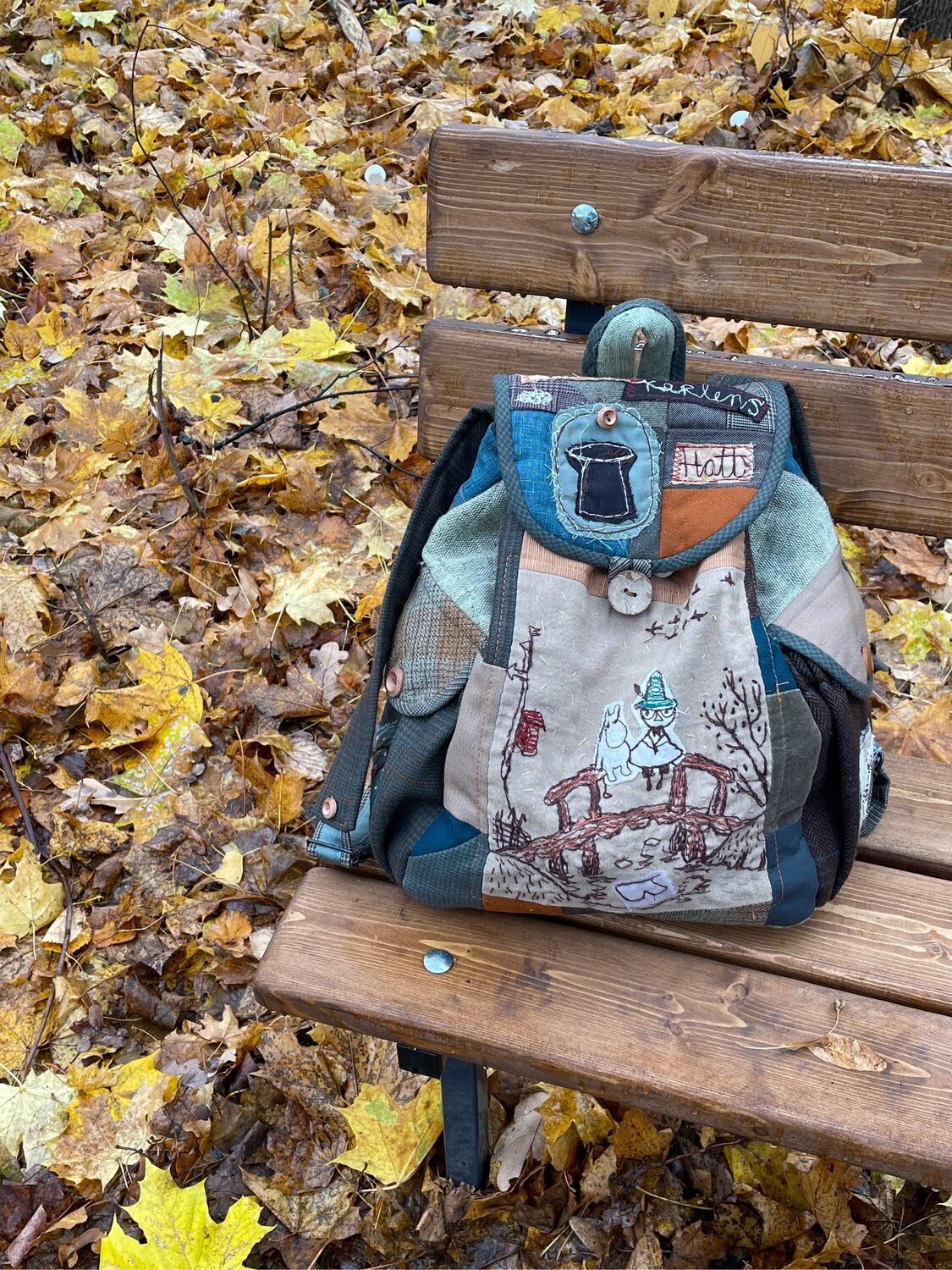 Волшебный Муми-рюкзак в интернет-магазине на Ярмарке Мастеров | Рюкзаки ...