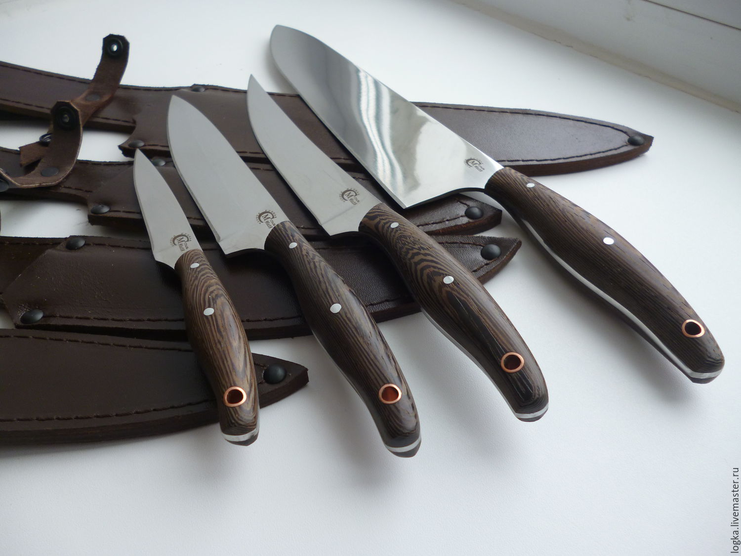 Uncategorized Handmade Kitchen Knives buy the kitchen knives set is made of forged steel silver handmade livemaster forged