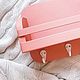 Wall key holder pink buy. Housekeeper. valleywood. Online shopping on My Livemaster.  Фото №2
