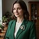 Брошь девушка в кокошнике русский стиль в подарок. Брошь-булавка. Елизавета Яковлева. Ярмарка Мастеров.  Фото №8