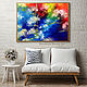 Oil painting with flowers. Oil painting with dandelions. Pictures. Zabaikalie. Online shopping on My Livemaster.  Фото №2