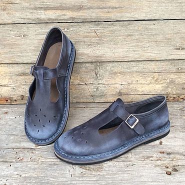 Обувь ручной работы. Ярмарка Мастеров - ручная работа ТУФЛИ кожаные Back in USSR. Handmade.