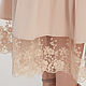 Order Lower skirt with lace in beige color. ivavavilonskaya. Livemaster. . Skirts Фото №3