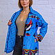 НОВИНКА: КУРТКА -рубашка "МИРО" синий. Куртки. ИВОЛГА- дизайн (ivolga-design1). Ярмарка Мастеров.  Фото №4