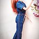 Denim overalls for Barbie. Two options. Clothes for dolls. dress for doll. Online shopping on My Livemaster.  Фото №2