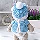 Вязаный зайка, мишка с метрикой, вязаные игрушки. Амигуруми куклы и игрушки. Julmimitoys вязаные игрушки. Ярмарка Мастеров.  Фото №12