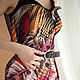 Dress made of cotton sateen Singapore, sundress bodycon. Dresses. mozaika-rus. My Livemaster. Фото №4