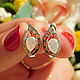 Opal Ring Earrings. Ring size 17,25. Jewelry Sets. Fashion shop. My Livemaster. Фото №4