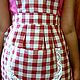 aprons: Children's linen apron for girls 7-10 years old. Aprons. silk fairy tale. My Livemaster. Фото №4