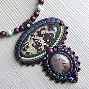Украшения handmade. Livemaster - original item Necklace Royal Beaujolais Necklace with jasper Natural stones. Handmade.