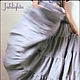 Falda larga con bolsillos 'sueños de Lavanda'. Skirts. Jahlighta (Jahlighta). Интернет-магазин Ярмарка Мастеров.  Фото №2