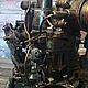 Лампа настольная Машинариум. Лампы на солнечных батареях. Artem (qmz46). Ярмарка Мастеров.  Фото №8