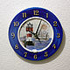 READY-MADE wall clock in the children's room 'Mayak'. Watch. Zuli. My Livemaster. Фото №5