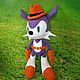 Заказать Фэнг (Fang) Sonic. Боченкова Анна (lolki). Ярмарка Мастеров. . Мягкие игрушки Фото №3