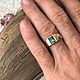 Men's gold ring with Emerald (1,48 ct) handmade. Rings. Bauroom - vedic jewelry & gemstones (bauroom). My Livemaster. Фото №5