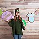Картонный декор для беременной фотосессии, выписку, baby shower. Наборы для фотосессий. Картонные Декорации (multiloft) (multiloft). Ярмарка Мастеров.  Фото №5