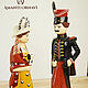 Toy-sculpture from wood hussars and the lady with the dog. Souvenirs3. WOODMELODY. Online shopping on My Livemaster.  Фото №2