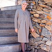 Одежда handmade. Livemaster - original item Office knitted dress 
