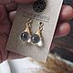 Order Gold drop earrings from the Czech Republic. MarkaMarina.jewelry. Livemaster. . Stud earrings Фото №3