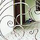 'Modern ' wrought iron stair railing. Protections and fences. Forged Art. My Livemaster. Фото №5
