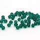 PR-25 Биконусы хрусталь 3 мм Emerald Matt 10 шт (Preciosa), Кристаллы, Нижний Новгород,  Фото №1