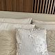 Order Pillow with sequins white decorative 43*43. hellorussia.design. Livemaster. . Pillow Фото №3