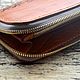 Leather Women's Zipper Wallet. Wallets. MILANO. My Livemaster. Фото №6