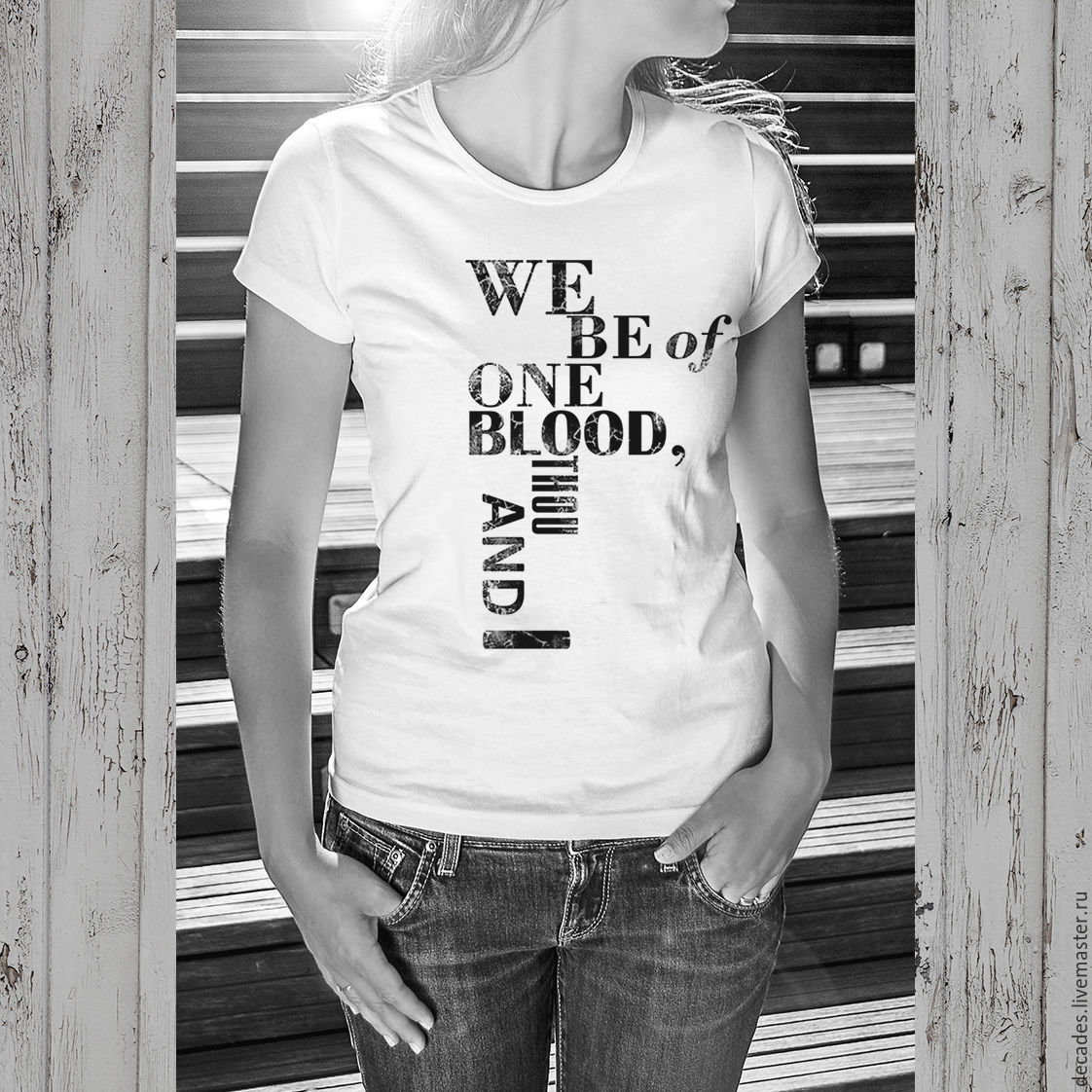 T shirt We are of the same blood, T-shirts, Moscow,  Фото №1