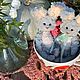 Заяц teddy рост 15 см с ушками. Тедди Зверята. Maria Krukovskaia. Ярмарка Мастеров.  Фото №5