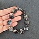 Браслет из агата "Ботсвана". Браслет из бусин. Vadjra-jewelry. Ярмарка Мастеров.  Фото №6